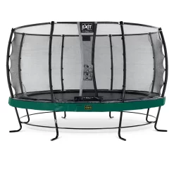 EXIT TOYS EXIT Elegant Premium Trampoline ø427cm Met Deluxe Veiligheidsnet - Groen