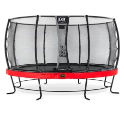EXIT TOYS EXIT Elegant Premium Trampoline ø427cm Met Deluxe Veiligheidsnet - Rood