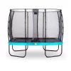 EXIT TOYS EXIT Elegant Trampoline 214x366cm Met Economy Veiligheidsnet - Blauw