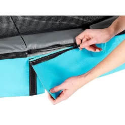 EXIT TOYS EXIT Elegant Trampoline 214x366cm Met Economy Veiligheidsnet - Blauw -Speeltoestellen exit elegant trampoline 214x366cm met economy veiligheidsnet blauw 2