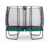 EXIT TOYS EXIT Elegant Trampoline 214x366cm Met Economy Veiligheidsnet - Groen