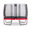 EXIT TOYS EXIT Elegant Trampoline 214x366cm Met Economy Veiligheidsnet - Rood