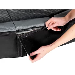 EXIT TOYS EXIT Elegant Trampoline 214x366cm Met Economy Veiligheidsnet - Zwart -Speeltoestellen exit elegant trampoline 214x366cm met economy veiligheidsnet zwart 2