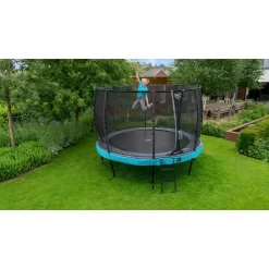 EXIT TOYS EXIT Elegant Trampoline ø253cm Met Economy Veiligheidsnet - Blauw -Speeltoestellen exit elegant trampoline o253cm met economy veiligheidsnet blauw 12