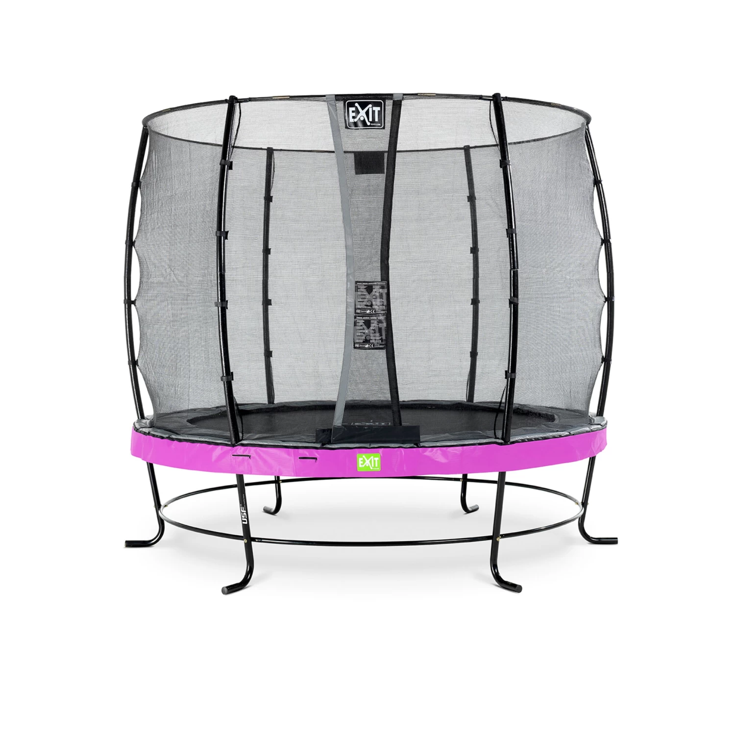 EXIT TOYS EXIT Elegant Trampoline ø253cm Met Economy Veiligheidsnet - Paars 1 EXIT TOYS EXIT Elegant Trampoline ø253cm Met Economy Veiligheidsnet - Paars