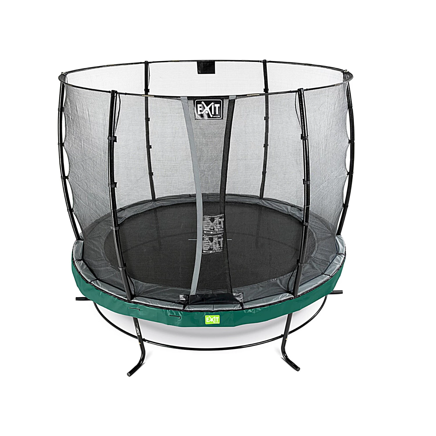 EXIT TOYS EXIT Elegant Trampoline ø305cm Met Economy Veiligheidsnet - Groen 2 EXIT TOYS EXIT Elegant Trampoline ø305cm Met Economy Veiligheidsnet - Groen - Afbeelding 2