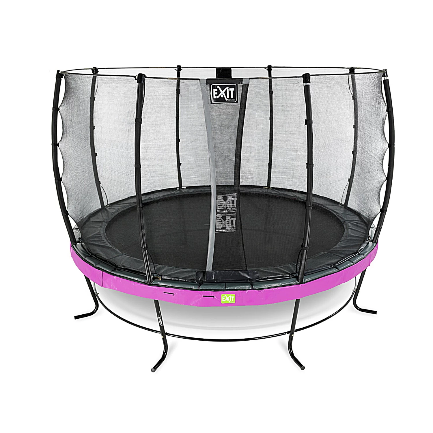 EXIT TOYS EXIT Elegant Trampoline ø427cm Met Economy Veiligheidsnet - Paars 2 EXIT TOYS EXIT Elegant Trampoline ø427cm Met Economy Veiligheidsnet - Paars - Afbeelding 2