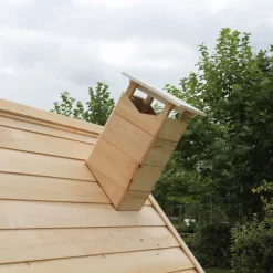 EXIT TOYS EXIT Fantasia 100 Houten Speelhuis - Rood -Speeltoestellen exit fantasia 100 houten speelhuis rood 6