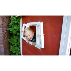 EXIT TOYS EXIT Fantasia 100 Houten Speelhuis - Rood -Speeltoestellen exit fantasia 100 houten speelhuis rood 8