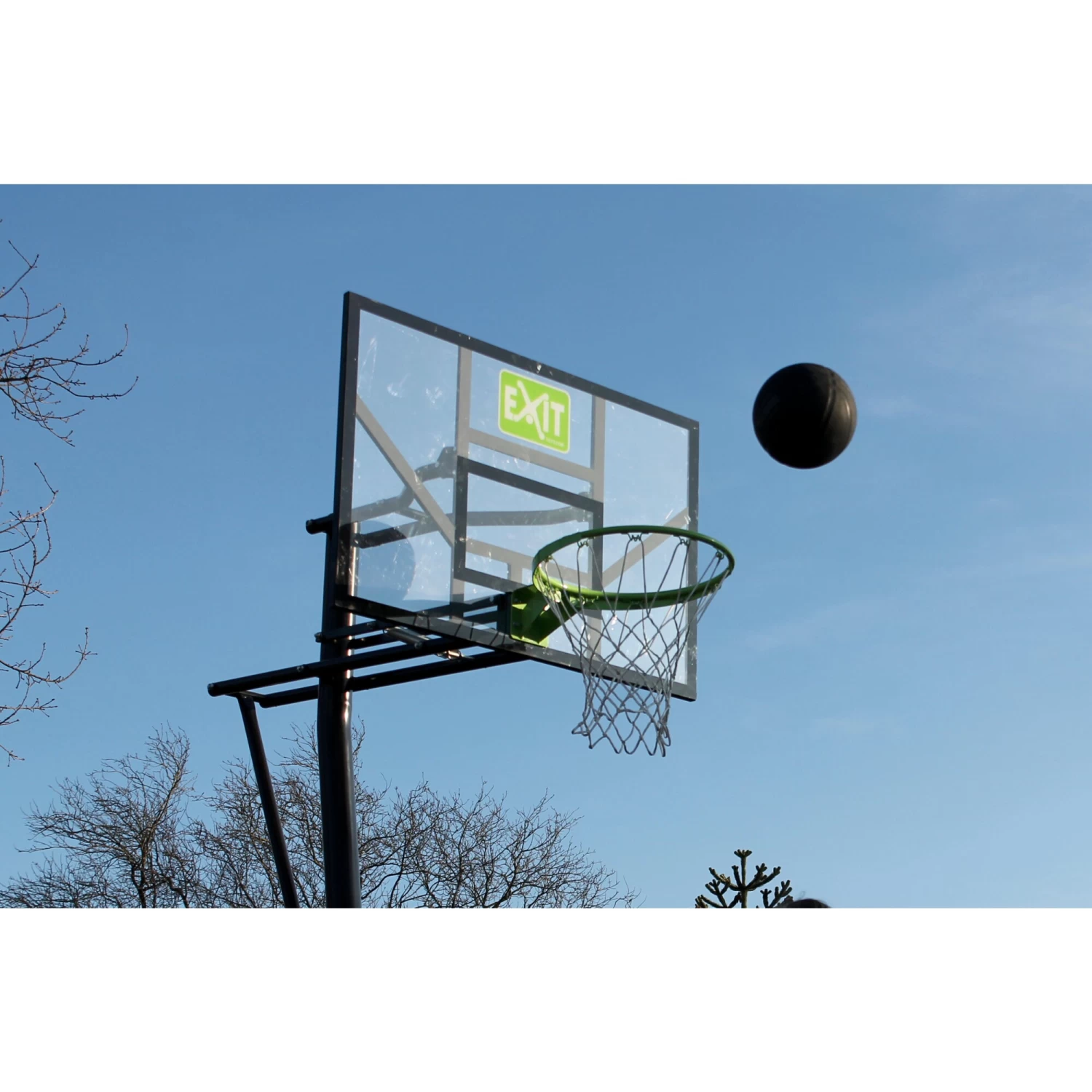EXIT TOYS EXIT Galaxy Verplaatsbaar Basketbalbord Op Wielen - Groen/zwart 7 EXIT TOYS EXIT Galaxy Verplaatsbaar Basketbalbord Op Wielen - Groen/zwart - Afbeelding 7