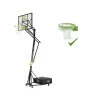 EXIT TOYS EXIT Galaxy Verplaatsbaar Basketbalbord Op Wielen Met Dunkring - Groen/zwart