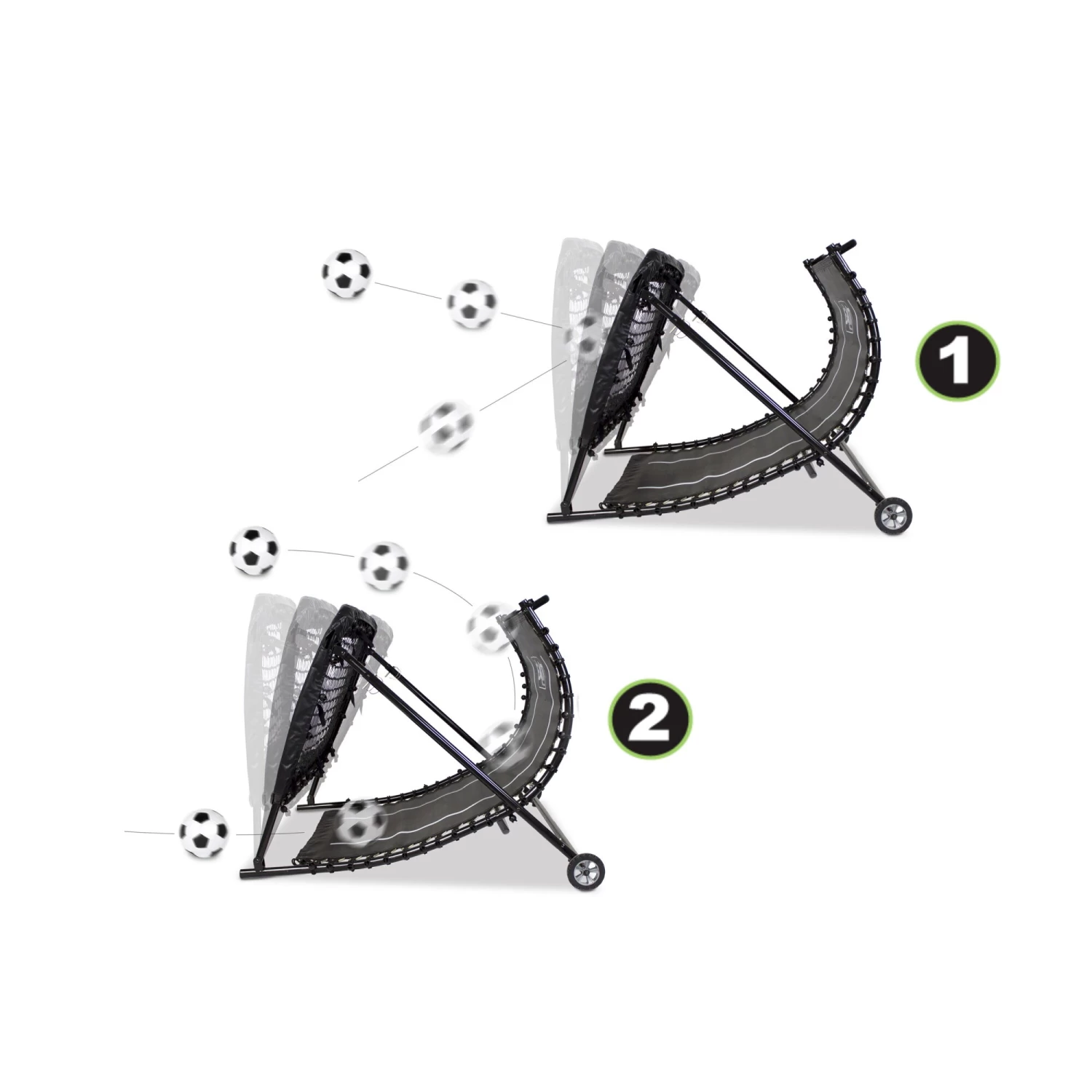 EXIT TOYS EXIT Kickback Voetbal Rebounder 124x90cm 2 EXIT TOYS EXIT Kickback Voetbal Rebounder 124x90cm - Afbeelding 2