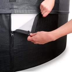 EXIT TOYS EXIT Leather Premium Spa (2 Personen) - Zwart -Speeltoestellen exit leather premium spa 2 personen zwart 6