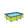 EXIT TOYS EXIT Lime Zwembad 220x150x65cm Met Filterpomp - Groen