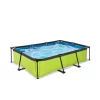 EXIT TOYS EXIT Lime Zwembad 300x200x65cm Met Filterpomp - Groen