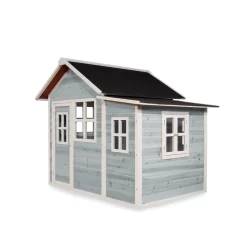 EXIT TOYS EXIT Loft 150 Houten Speelhuis - Blauw -Speeltoestellen exit loft 150 houten speelhuis blauw 2