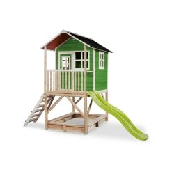 EXIT TOYS EXIT Loft 500 Houten Speelhuis - Groen