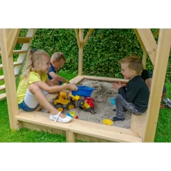 EXIT TOYS EXIT Loft 700 Houten Speelhuis - Grijs -Speeltoestellen exit loft 700 houten speelhuis grijs 14