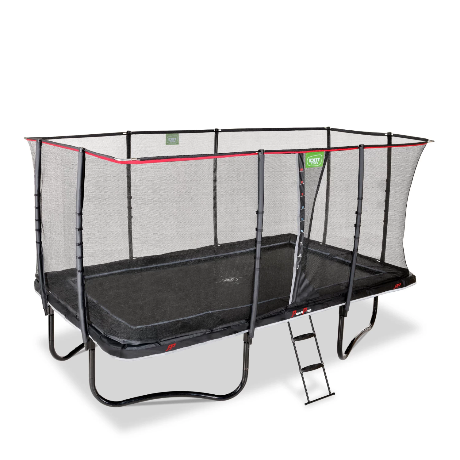 EXIT TOYS EXIT PeakPro Trampoline 244x427cm - Zwart 3 EXIT TOYS EXIT PeakPro Trampoline 244x427cm - Zwart - Afbeelding 3