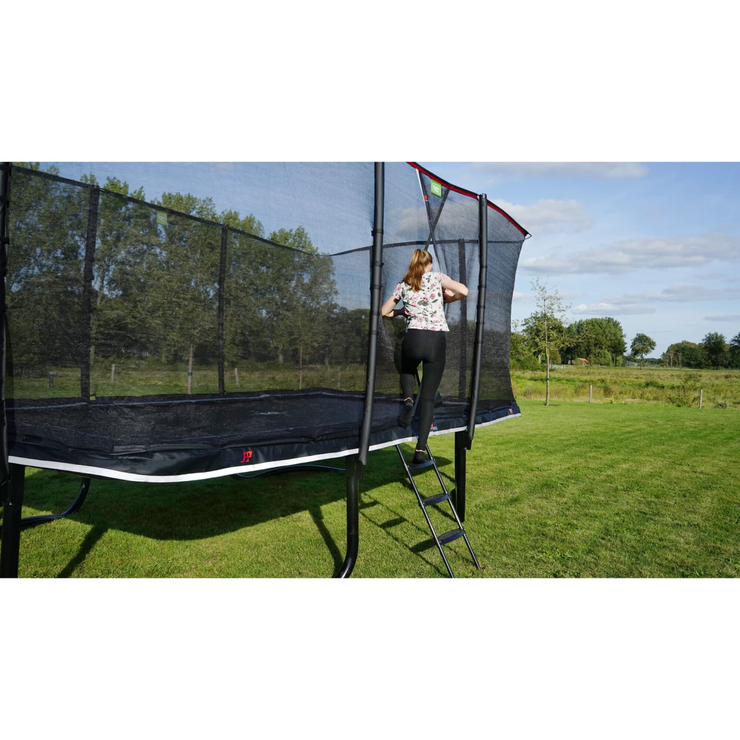 EXIT TOYS EXIT PeakPro Trampoline 305x519cm - Zwart 16 EXIT TOYS EXIT PeakPro Trampoline 305x519cm - Zwart - Afbeelding 16
