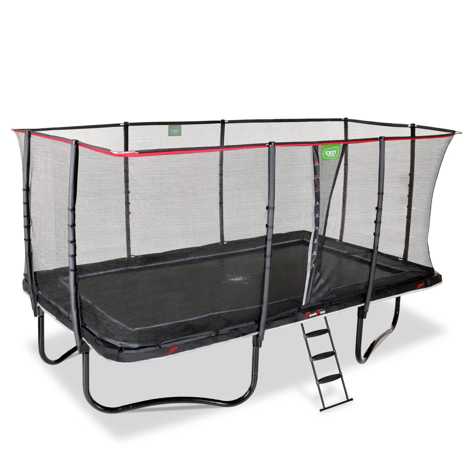 EXIT TOYS EXIT PeakPro Trampoline 305x519cm - Zwart 3 EXIT TOYS EXIT PeakPro Trampoline 305x519cm - Zwart - Afbeelding 3