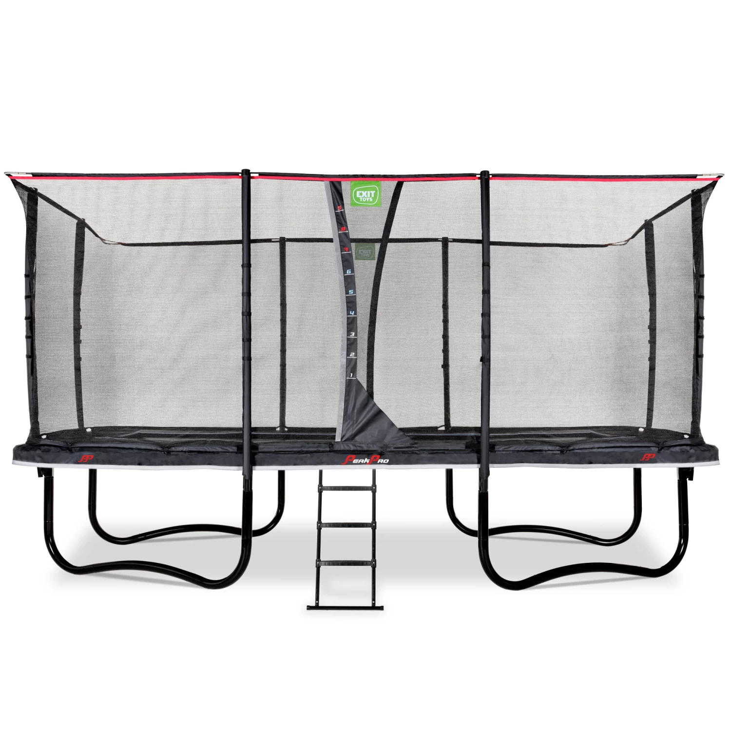 EXIT TOYS EXIT PeakPro Trampoline 305x519cm - Zwart 1 EXIT TOYS EXIT PeakPro Trampoline 305x519cm - Zwart