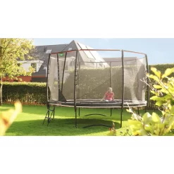 EXIT TOYS EXIT PeakPro Trampoline ø427cm - Zwart -Speeltoestellen exit peakpro trampoline o427cm zwart 13
