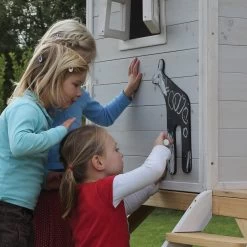 EXIT TOYS EXIT Safari Krijtborden Voor Houten Speelhuis (set Van 3) - Zwart -Speeltoestellen exit safari krijtborden voor houten speelhuis set van 3 zwart 5