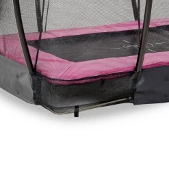 EXIT TOYS EXIT Silhouette Inground Trampoline 153x214cm Met Veiligheidsnet - Roze -Speeltoestellen exit silhouette inground trampoline 153x214cm met veiligheidsnet roze 4