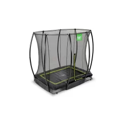 EXIT TOYS EXIT Silhouette Inground Trampoline 153x214cm Met Veiligheidsnet - Zwart -Speeltoestellen exit silhouette inground trampoline 153x214cm met veiligheidsnet zwart 2
