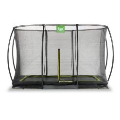 EXIT TOYS EXIT Silhouette Inground Trampoline 244x366cm Met Veiligheidsnet - Zwart