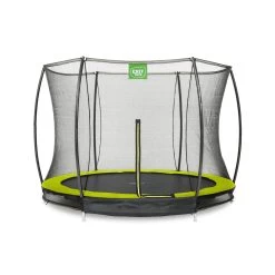 EXIT TOYS EXIT Silhouette Inground Trampoline ø244cm Met Veiligheidsnet - Groen