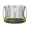 EXIT TOYS EXIT Silhouette Inground Trampoline ø305cm Met Veiligheidsnet - Groen
