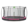 EXIT TOYS EXIT Silhouette Inground Trampoline ø427cm Met Veiligheidsnet - Roze