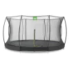 EXIT TOYS EXIT Silhouette Inground Trampoline ø427cm Met Veiligheidsnet - Zwart