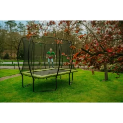 EXIT TOYS EXIT Silhouette Trampoline 244x366cm - Groen -Speeltoestellen exit silhouette trampoline 244x366cm groen 8