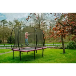 EXIT TOYS EXIT Silhouette Trampoline 244x366cm - Roze -Speeltoestellen exit silhouette trampoline 244x366cm roze 8