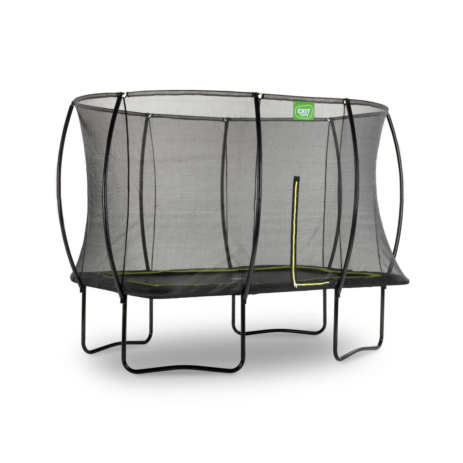 EXIT TOYS EXIT Silhouette Trampoline 244x366cm - Zwart 2 EXIT TOYS EXIT Silhouette Trampoline 244x366cm - Zwart - Afbeelding 2