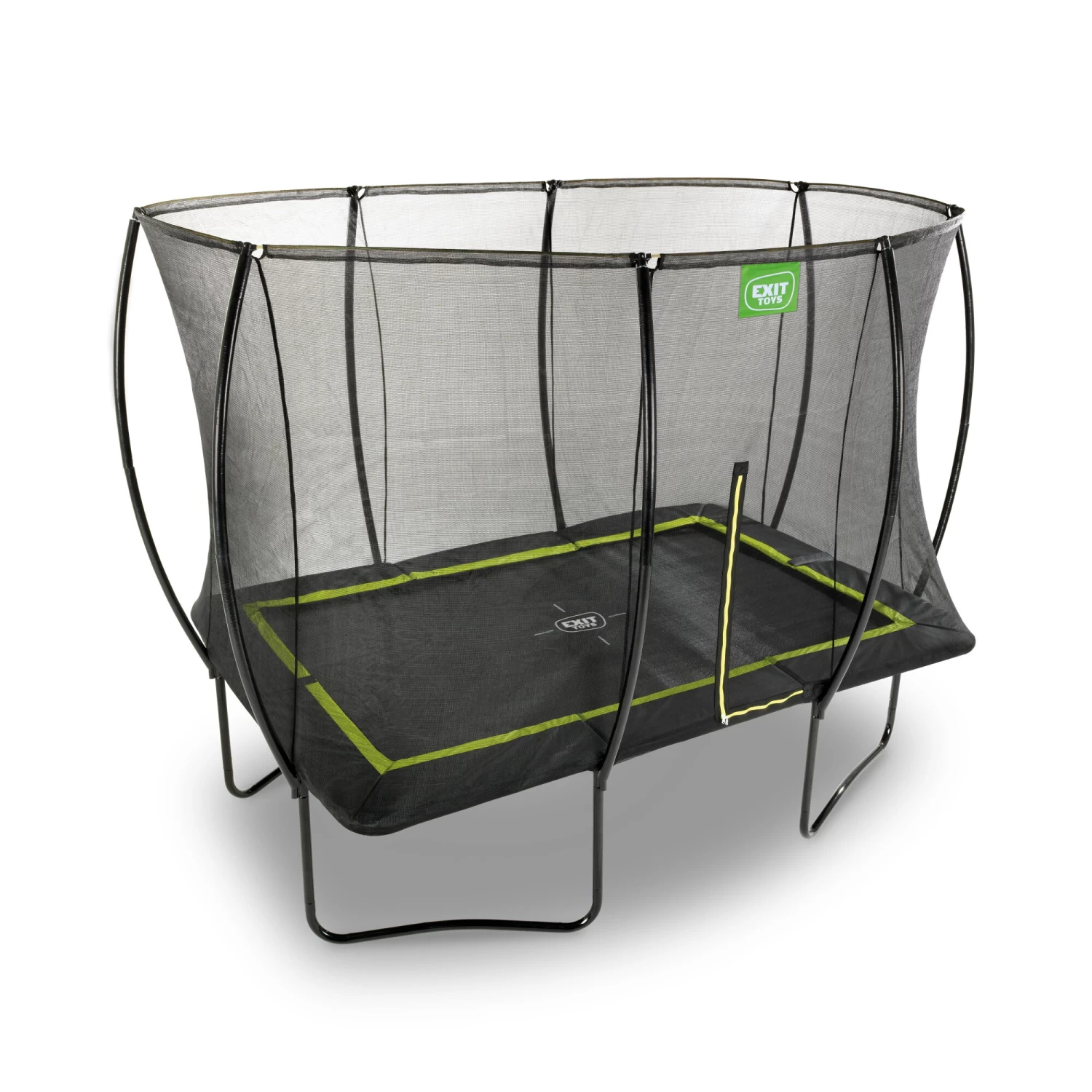 EXIT TOYS EXIT Silhouette Trampoline 244x366cm - Zwart 3 EXIT TOYS EXIT Silhouette Trampoline 244x366cm - Zwart - Afbeelding 3