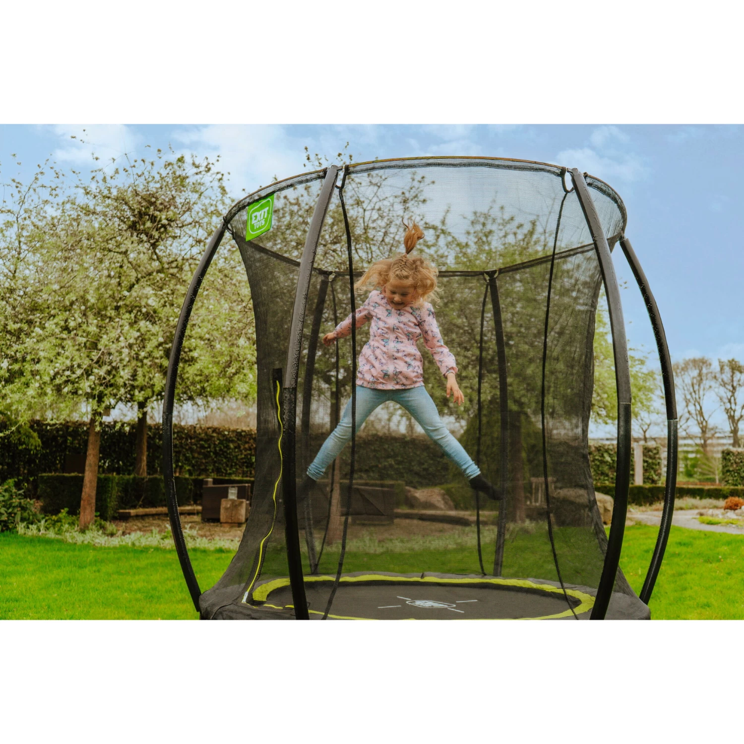 EXIT TOYS EXIT Silhouette Trampoline ø183cm - Roze 7 EXIT TOYS EXIT Silhouette Trampoline ø183cm - Roze - Afbeelding 7