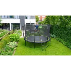 EXIT TOYS EXIT Silhouette Trampoline ø244cm - Zwart -Speeltoestellen exit silhouette trampoline o244cm zwart 7