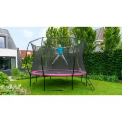 EXIT TOYS EXIT Silhouette Trampoline ø305cm - Roze -Speeltoestellen exit silhouette trampoline o305cm roze 6