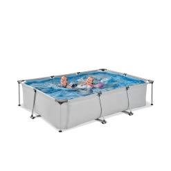 EXIT TOYS EXIT Soft Grey Zwembad 300x200x65cm Met Filterpomp - Grijs 15 EXIT TOYS EXIT Soft Grey Zwembad 300x200x65cm Met Filterpomp - Grijs -Speeltoestellen exit soft grey zwembad 300x200x65cm met filterpomp grijs 5