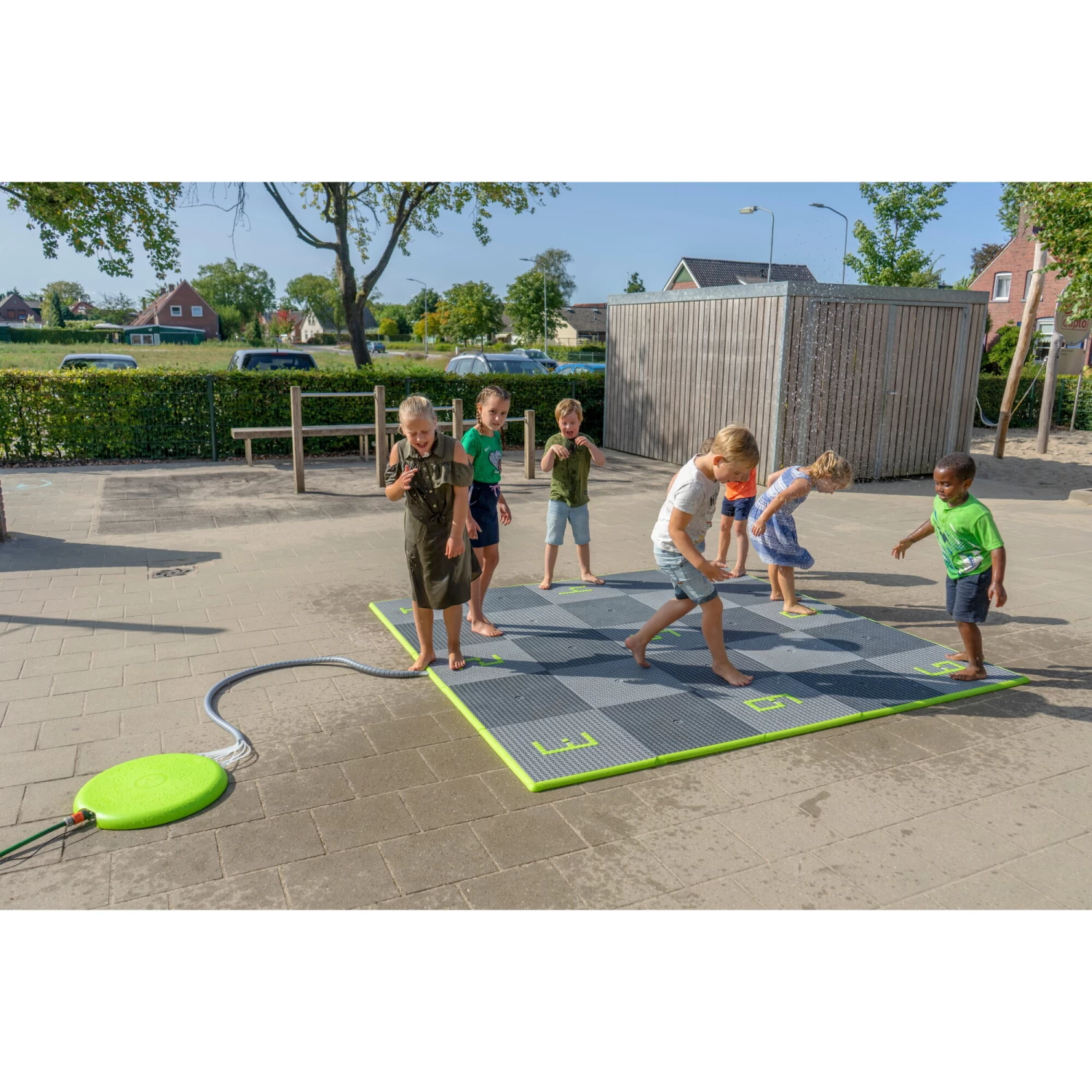 EXIT TOYS EXIT Sprinqle Water Speeltegels 250x250cm Met Opbergbox 13 EXIT TOYS EXIT Sprinqle Water Speeltegels 250x250cm Met Opbergbox - Afbeelding 13