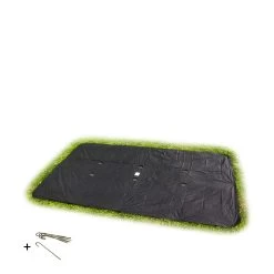 EXIT TOYS EXIT Groundlevel Trampoline Afdekhoes Rechthoekig 214x366cm