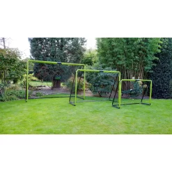 EXIT TOYS EXIT Tempo Stalen Voetbaldoel 240x160cm - Groen/zwart -Speeltoestellen exit tempo stalen voetbaldoel 240x160cm groen zwart 7