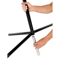 EXIT TOYS EXIT Verstelbaar Sportnet 243x500cm - Zwart -Speeltoestellen exit verstelbaar sportnet 243x500cm zwart 9