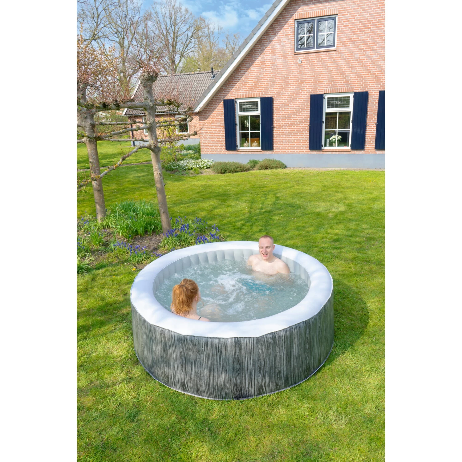 EXIT TOYS EXIT Wood Deluxe Spa (4 Personen) - Donkergrijs 11 EXIT TOYS EXIT Wood Deluxe Spa (4 Personen) - Donkergrijs - Afbeelding 11