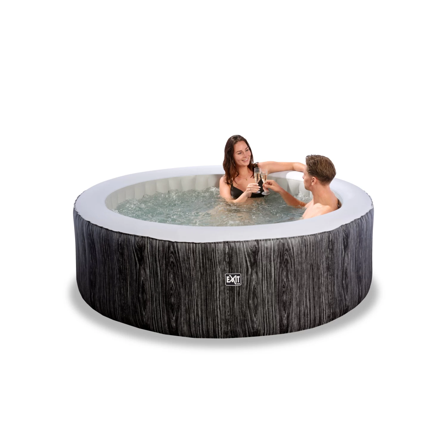 EXIT TOYS EXIT Wood Deluxe Spa (4 Personen) - Donkergrijs 7 EXIT TOYS EXIT Wood Deluxe Spa (4 Personen) - Donkergrijs - Afbeelding 7