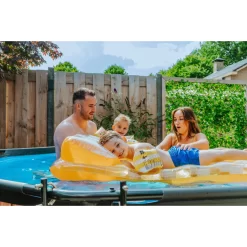 EXIT TOYS EXIT Wood Zwembad ø300x76cm Met Filterpomp - Bruin -Speeltoestellen exit wood zwembad o300x76cm met filterpomp bruin 7